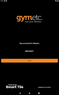 GymEtc Access android App screenshot 0