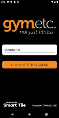 GymEtc Access android App screenshot 9