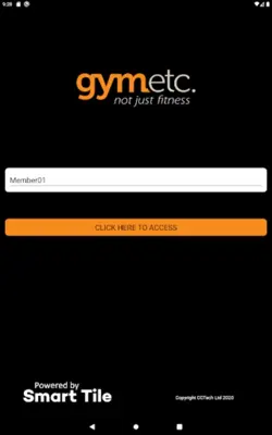 GymEtc Access android App screenshot 1